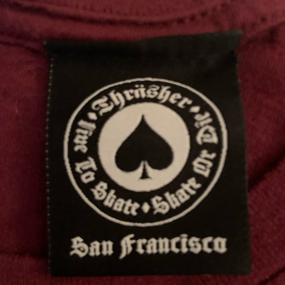 Thrasher Tee, Large - Picture 2 of 2